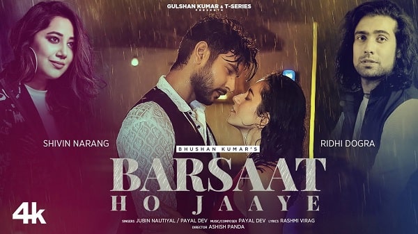Barsaat Ho Jaye Lyrics - Jubin Nautiyal