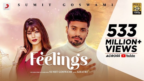 Feelings Haryanvi Lyrics - Sumit Goswami