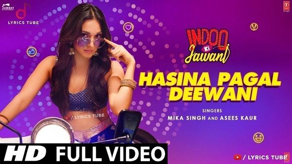 Hasina Pagal Deewani Lyrics - Indoo Ki Jawani