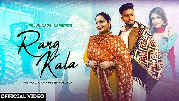 Rang Kala Lyrics - Sahil Bilgan