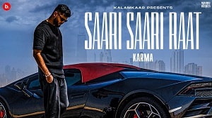 Saari Saari Raat Lyrics - Karma