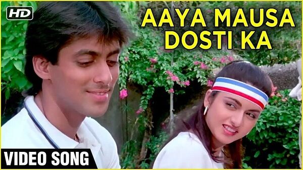 AAYA MAUSAM DOSTI KA LYRICS - Maine Pyar Kiya