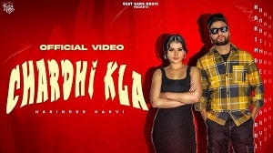 Chardhi Kla Lyrics - Harinder Harvi