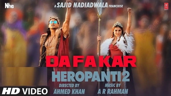 Dafa Kar Lyrics - Heropanti 2