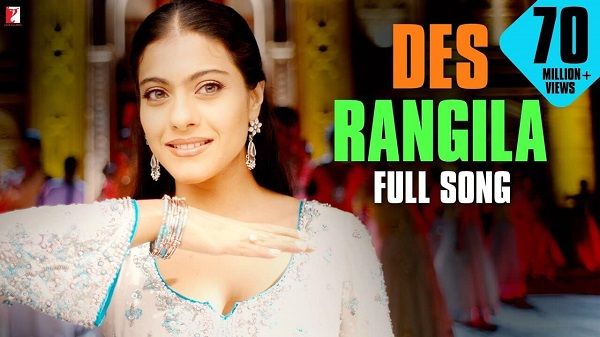 DES RANGILA RANGILA LYRICS - Fanaa