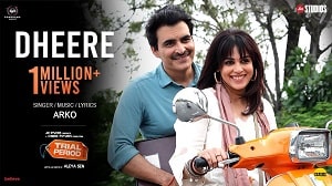Dheere Lyrics - Arko