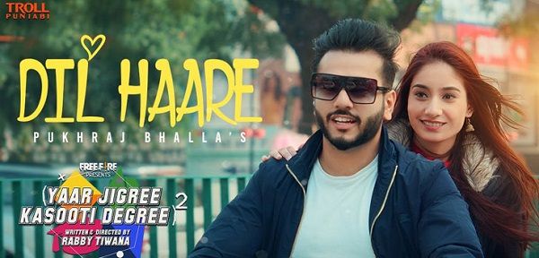 DIL HAARE LYRICS - PUKHRAJ BHALLA