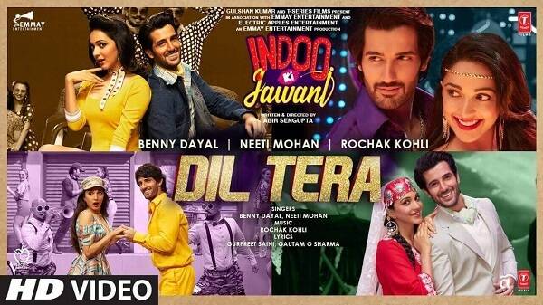 Dil Tera Lyrics - Indoo Ki Jawani