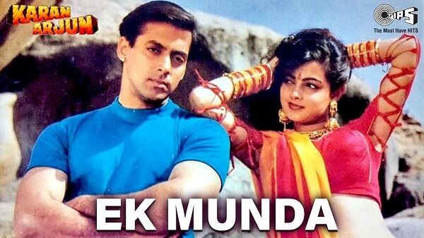 EK MUNDA MERI UMRA DA LYRICS - Karan Arjun