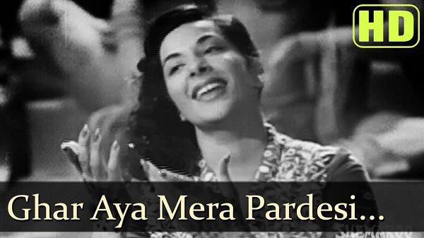 GHAR AAYA MERA PARDESI LYRICS - Awara