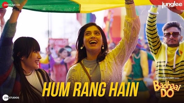 Hum Rang Hain Lyrics - Badhaai Do