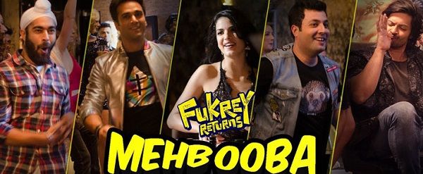 MEHBOOBA LYRICS - Fukrey Returns