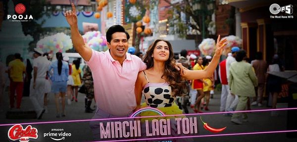 MIRCHI LAGI TOH LYRICS - COOLIE NO 1