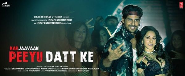 PEEYU DATT KE LYRICS - Marjaavaan