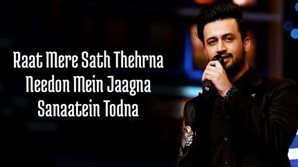 Raat Lyrics - Atif Aslam