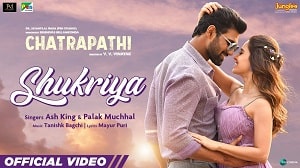 Shukriya Lyrics - Ash King