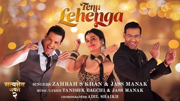 Tenu Lehenga Lyrics - Satyameva Jayate 2