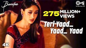 Teri Yaad Yaad Yaad Lyrics - Ghulam Ali