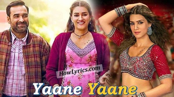 Yaane Yaane Lyrics - MIMI